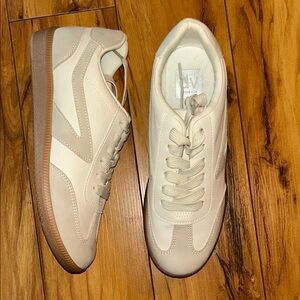 Dolce Vita Low-Top Sneakers with Suede Panels